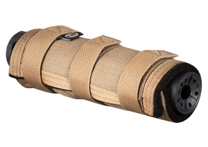 SilencerCo AC1986 High Temp Suppressor Cover 7.50" FDE Nylon                                                                                                                                            