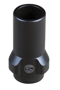SilencerCo AC2609 3-Lug Muzzle Device 9mm Luger 5/8"-24 tpi                                                                                                                                             