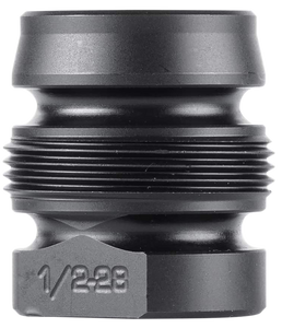 Dead Air DA144 Xeno  .578"x28 4140 HT Alloy Steel Nitride Black                                                                                                                                         