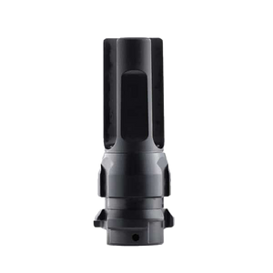 Dead Air DA307 KeyMo Flash Hider Black Nitride 4140 HT Alloy Steel 9/16"x24 LH Threads 2.70" OAL 30 Cal                                                                                                 