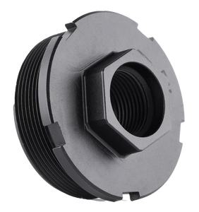 Dead Air LT311 HUB Direct Thread Mount M18X1 4140 HT Alloy Steel Black Nitride                                                                                                                          