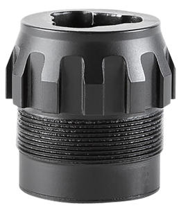 Dead Air DA444 P-Series 3-Lug Adapter Black Stainless Steel, Fits Primal/Wolfman/Ghost 45 with P-Series Adapter                                                                                         