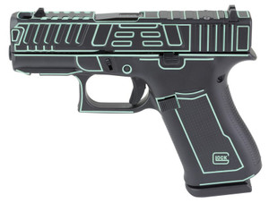 Shark Coast Tactical- Glock 43X Outlander Blue 9mm 10rds