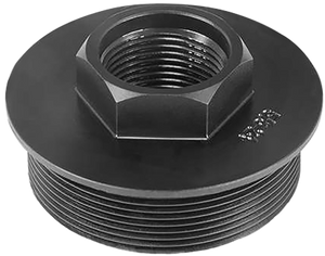 Yankee Hill 214536 HUB Direct Thread Mount 1/2"-36 tpi 17-4 Stainless Steel Black Melonite QPQ                                                                                                          