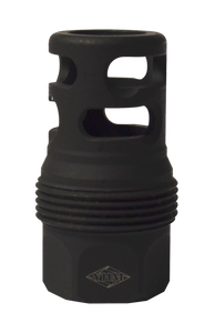 Yankee Hill 4445MB24 sRx Q.D. Muzzle Brake Short Black Phosphate Steel with 5/8"-24 tpi for sRx Adapters                                                                                                