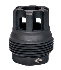 Yankee Hill 4401MB24 sRx QD Mini Muzzle Brake Black Phosphate Steel with 5/8"-24 tpi, 9mm, 1.10" OAL & 9.375" Diameter for sRx Adapters                                                                 