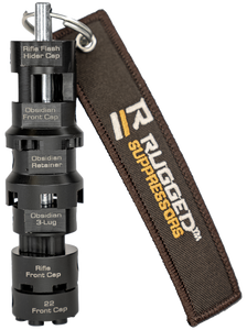 Rugged Suppressors RTK001 Totem Tool  (6 Piece Multi-Tool) Compatible with Most Rugged Suppressor                                                                                                       