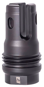 Rugged Suppressor FH013 R3 Flash Mitigation System Black with 1/2"-28 tpi Threads & 2.13" OAL for 7.62mm Radiant762, Surge762, Razor762 & Micro30 Suppressors                                           