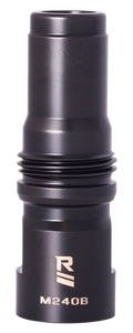Rugged Suppressor MD002 M240B Muzzle Device Black with 25/32x24 Threads & Dual Taper Locking System for Surge762, Razor762 & Micro30 Suppressors                                                        