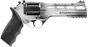 Chiappa Firearms 340334 Rhino 60DS Limited Edition 357 Mag 6 Shot 6" Stormhunter (White) Steel Vent Rib Barrel, Cylinder & Aluminum Frame, Black Walnut Grip, Hammer Safety                             