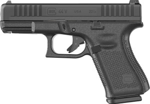 Glock 44 V 4.02" .22LR (2)10rd Pistol w/ Adj Sights, Black