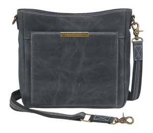 GTM GTM-CZY/98GREY    SLIM PURSE CROSSBODY-BUFF