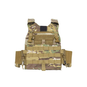GUARD DOG BODY ARMOR TRACKR PRO PLATE CARRIER W/ FRONT PLACARD CAMO ADJUSTABLE