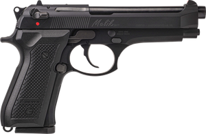 Derya Firearms 10LMELIK9TR Melik  9mm Luger 10+1 4.90" Black Melonite Steel Barrel, Black Melonite Serrated Steel Slide,  Black Aluminum Frame, Black Polymer Grip                                      