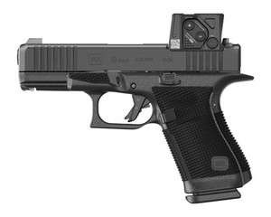 Glock 19 Gen 6 COA w/ Aimpoint COA, 4.02" Barrel, 15 Rds, Black nDLC
