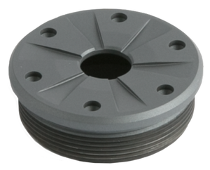 SilencerCo AC1340 Bravo Front Cap 7.62mm Stainless Steel Gray                                                                                                                                           