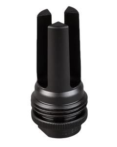 SilencerCo AC1561 ASR Flash Hider Black Steel with 13.5x1 LH tpi Threads for 9mm                                                                                                                        