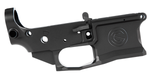 SilencerCo SU4766 SCO15 Lower Receiver Black Anodized Finish 7075-T6 Aluminum Material for AR-15                                                                                                        
