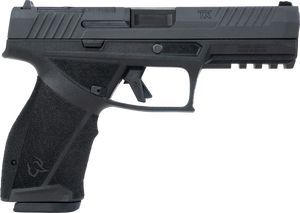 Taurus  TX 9  Full Size 9mm Luger 17+1 4.50" Black Barrel, Black Nitride Alloy Steel Optic Ready/Serrated Slide, Black Stainless Steel Frame w/Picatinny Rail, Interchangeable Backstrap Grip           