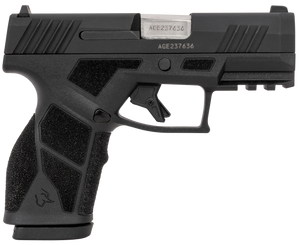Taurus 1-GX2931 GX2  Compact Frame 9mm Luger 13+1 3.38" Black Steel Barrel, Matte Black Serrated Alloy Steel Slide, Black Polymer Frame w/Picatinny Rail, Polymer Grip                                  