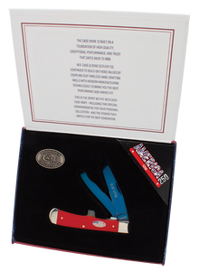 CASE 25002 SMOOTH R&W SYN TRAPPER PATRIOTIC