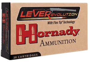 Hornady 82747 LEVERevolution  45-70Gov 325gr Flex Tip eXpanding 20 Per Box/10 Case                                                                                                                      