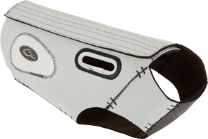 Drake Waterfowl GD9900WHT3 Neoprene Dog Vest  Large White Neoprene                                                                                                                                      