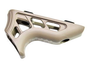 Timber Creek Outdoors MEMAFGFDE Enforcer Mini Angled Foregrip Flat Dark Earth Billet Aluminum                                                                                                           