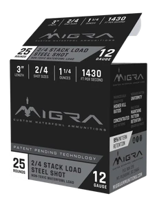 MIGRA M12AS24   12G 3"     2-4SHT 1.25       25/10