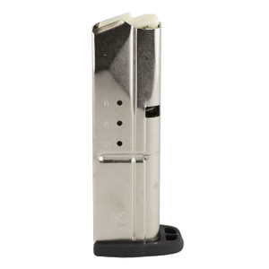 The SD magazines are made of stainless steel. The 9mm versions (SD9/SD9VE) come in either 10 or 16 rounds and the 40 caliber versions (SD40/SD40VE) come in either 10 or 14 rounds.
Caliber: 9mm
Capacity: 10 Round
Finish: Stainless
Model: SD9/SD9VE
Material: Steel
Type: Detachable
Brand Fit: Smith & Wesson The SD magazines are made of stainless steel. The 9mm versions (SD9/SD9VE) come in either 10 or 16 rounds and the 40 caliber versions (SD40/SD40VE) come in either 10 or 14 rounds.
Caliber: 9mm
Capacity: 10 Round
Finish: Stainless
Model: SD9/SD9VE
Material: Steel
Type: Detachable
Brand Fit: Smith & Wesson