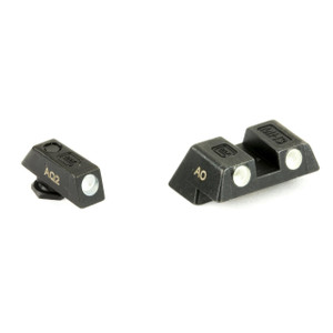 Glock Glock OEM Night Sights, 6.1mm, Fits Glock 42 & 43, Green Dot, Steel Glock Glock OEM Night Sights, 6.1mm, Fits Glock 42 & 43, Green Dot, Steel