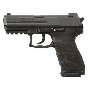 HK P30 9mm Luger Semi Auto Pistol 3.85" Barrel 17 Round Magazine V3 DA/SA Fixed Sights Matte Black Finish HK P30 9mm Luger Semi Auto Pistol 3.85" Barrel 17 Round Magazine V3 DA/SA Fixed Sights Matte Black Finish