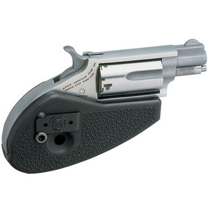 NAA Mini Revolver Single Action .22 LR/.22 WMR Combo 1.125" Barrel 5 Rounds Conversion Cylinder Steel Stainless Polymer Holster Grip NAA Mini Revolver Single Action .22 LR/.22 WMR Combo 1.125" Barrel 5 Rounds Conversion Cylinder Steel Stainless Polymer Holster Grip