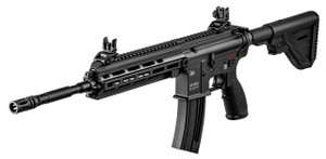 HK USA HK416 Semi Automatic Rifle .22 Long Rifle 16.1" Barrel 20 Round Magazine Aluminum M-LOK Rail Polymer Flip Up Sights (81000401) HK USA HK416 Semi Automatic Rifle .22 Long Rifle 16.1" Barrel 20 Round Magazine Aluminum M-LOK Rail Polymer Flip Up Sights (81000401)