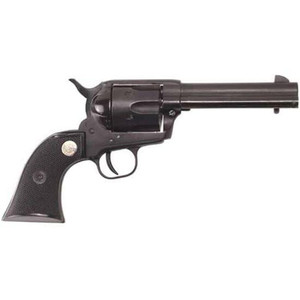 Cimarron Plinkerton Revolver .22 LR 4.75" Barrel 6 Rounds Rubber Grips Fixed Sights Blued Finish