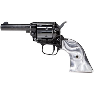 Heritage Manufacturing Barkeep .22 LR Single Action Revolver 3.6" Barrel 6 Rounds Fixed Sights Alloy Frame Gray Pearl Grips Black Finish Heritage Manufacturing Barkeep .22 LR Single Action Revolver 3.6" Barrel 6 Rounds Fixed Sights Alloy Frame Gray Pearl Grips Black Finish