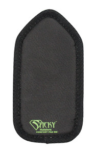 Sticky Holsters COMFORTPADMD Comfort Pad Holster Cushion Medium Black Foam IWB Ambidextrous Hand CP-MD