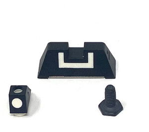 Glock Fixed 6.9mm Rear & Front Sight - Slim - Fits G43XMOS, G48MOS Glock Fixed 6.9mm Rear & Front Sight - Slim - Fits G43XMOS, G48MOS