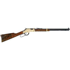 Henry Repeating Arms Golden Boy Lever Action Rifle Rimfire .22 WMR 20.5" Octagonal Barrel 12 Rounds Semi-Buckhorn Rear Sight Walnut Stock Brasslite Receiver Blued Finish Henry Repeating Arms Golden Boy Lever Action Rifle Rimfire .22 WMR 20.5" Octagonal Barrel 12 Rounds Semi-Buckhorn Rear Sight Walnut Stock Brasslite Receiver Blued Finish