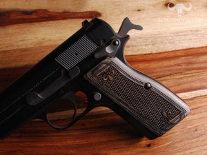 Altamont Browning Hi-Power Slim Panel Silverblack Checkered