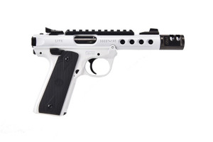 RUGER MARK IV 22/45 LITE STORMTROOPER .22 LR 4.4" BARREL 10-ROUNDS RUGER MARK IV 22/45 LITE STORMTROOPER .22 LR 4.4" BARREL 10-ROUNDS