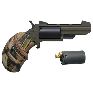NAA Green Huntsman .22 WMR/.22 LR Mini Revolver NAA Green Huntsman .22 WMR/.22 LR Mini Revolver