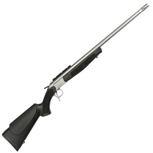 CVA Scout Single Shot Break Action Rifle .45-70 Government 25" Fluted Stainless Steel Barrel DuraSight Scope Rail Mount