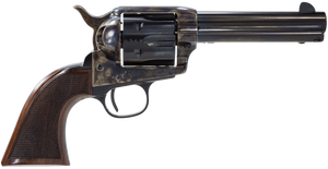 Taylors & Company 4107DE Smoke Wagon Deluxe 357 Mag 6rd 4.75" Blued Cylinder & Barrel Color Case Hardened Steel Frame Checkered Walnut Grip (Taylor Tuned) Taylors & Company 4107DE Smoke Wagon Deluxe 357 Mag 6rd 4.75" Blued Cylinder & Barrel Color Case Hardened Steel Frame Checkered Walnut Grip (Taylor Tuned)