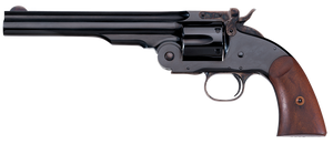 Taylors & Company 550639 Second Model Schofield 45 Colt (LC) Caliber with 7" Barrel, 6rd Capacity Cylinder, Overall Blued Finish Steel & Walnut Grip Taylors & Company 550639 Second Model Schofield 45 Colt (LC) Caliber with 7" Barrel, 6rd Capacity Cylinder, Overall Blued Finish Steel & Walnut Grip