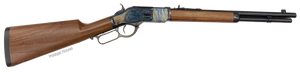 Taylors & Company 240002 1873 TC73 9mm Luger 10+1 18" Blued Threaded Barrel, Color Case Hardened Receiver, Walnut Fixed Stock, Right Hand                                                               