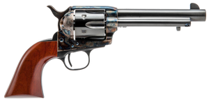 Cimarron MP411 Model P  45 Colt (LC) 6 Shot, 5.50" Blued Steel Barrel, Cylinder & Frame, Walnut Grip, Exposed Hammer                                                                                    