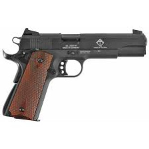 GSG GSG2210M1911 1911 22 LR 10+1 5" Threaded Barrel, Black Anodized Serrated Slide & Zinc Alloy w/Beavertail Frame, Double Diamond Walnut Grip GSG GSG2210M1911 1911 22 LR 10+1 5" Threaded Barrel, Black Anodized Serrated Slide & Zinc Alloy w/Beavertail Frame, Double Diamond Walnut Grip