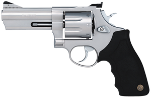 Taurus 2608049 608 38 Special +P or 357 Mag 8 Shot 4" Ported Barrel, Overall Matte Finish Stainless Steel, Finger Grooved Black Rubber Grip & Adjustable Rear Sight Taurus 2608049 608 38 Special +P or 357 Mag 8 Shot 4" Ported Barrel, Overall Matte Finish Stainless Steel, Finger Grooved Black Rubber Grip & Adjustable Rear Sight