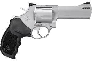 Taurus 2440049TKR Tracker 44 Medium Frame 44 Rem Mag 5rd 4" Matte Stainless Ported Barrel, Cylinder & Frame, Adjustable Rear Sight, Black Rubber Grip, Transfer Bar Safety, Exposed Hammer Taurus 2440049TKR Tracker 44 Medium Frame 44 Rem Mag 5rd 4" Matte Stainless Ported Barrel, Cylinder & Frame, Adjustable Rear Sight, Black Rubber Grip, Transfer Bar Safety, Exposed Hammer